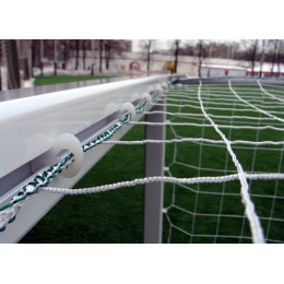 Ворота алюминиевые 5х2 м, профиль 80х80 мм, футбольные