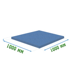 Покрытие для тира 1000x1000x6мм